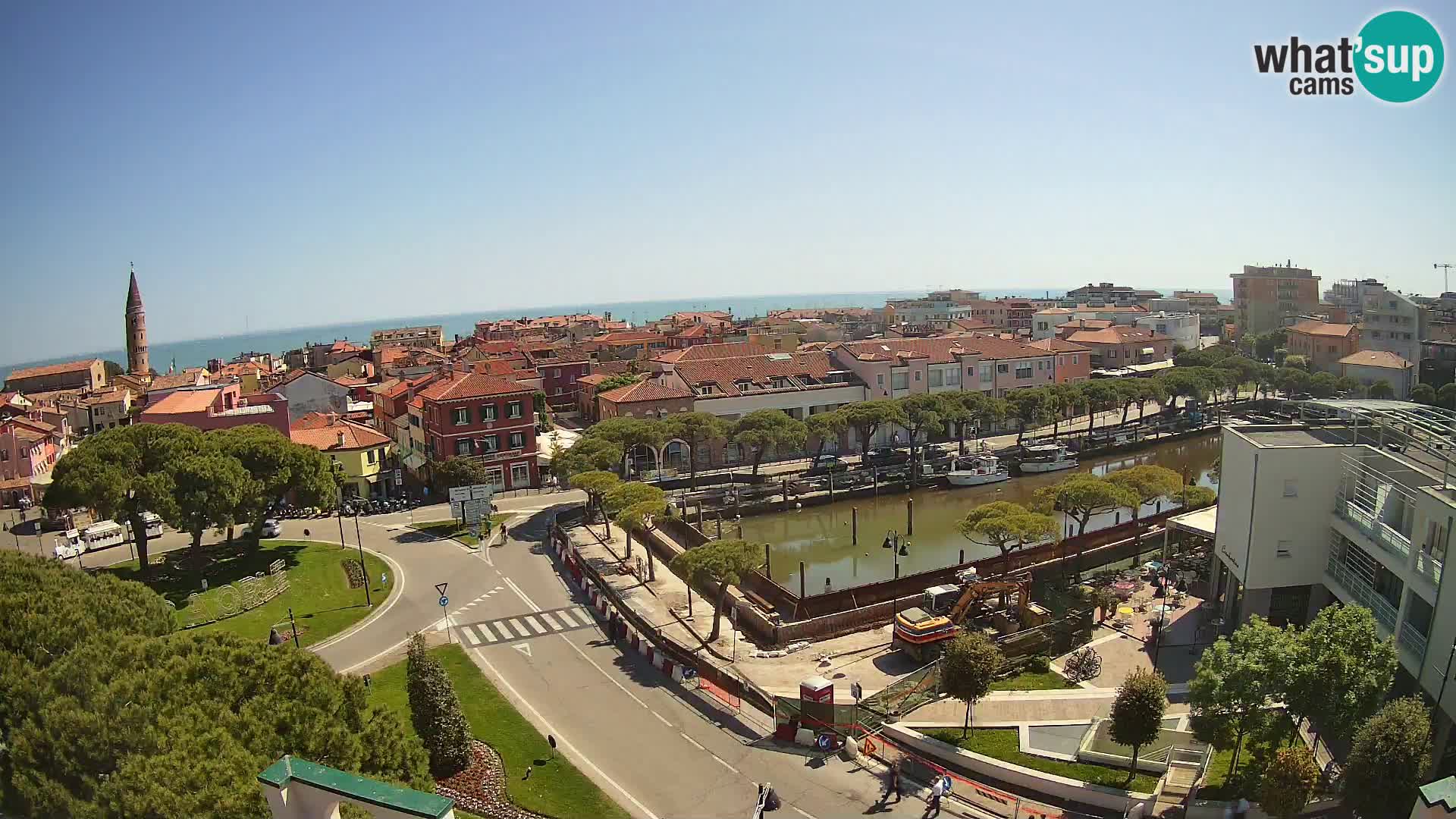 Hotel Cleofe Webcam Caorle – Entrata di Caorle