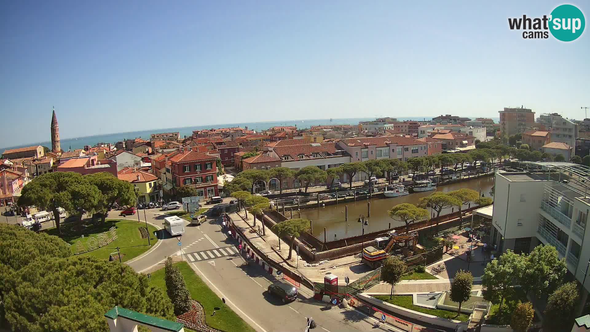 Hotel Cleofe Webcam Caorle – Entrata di Caorle