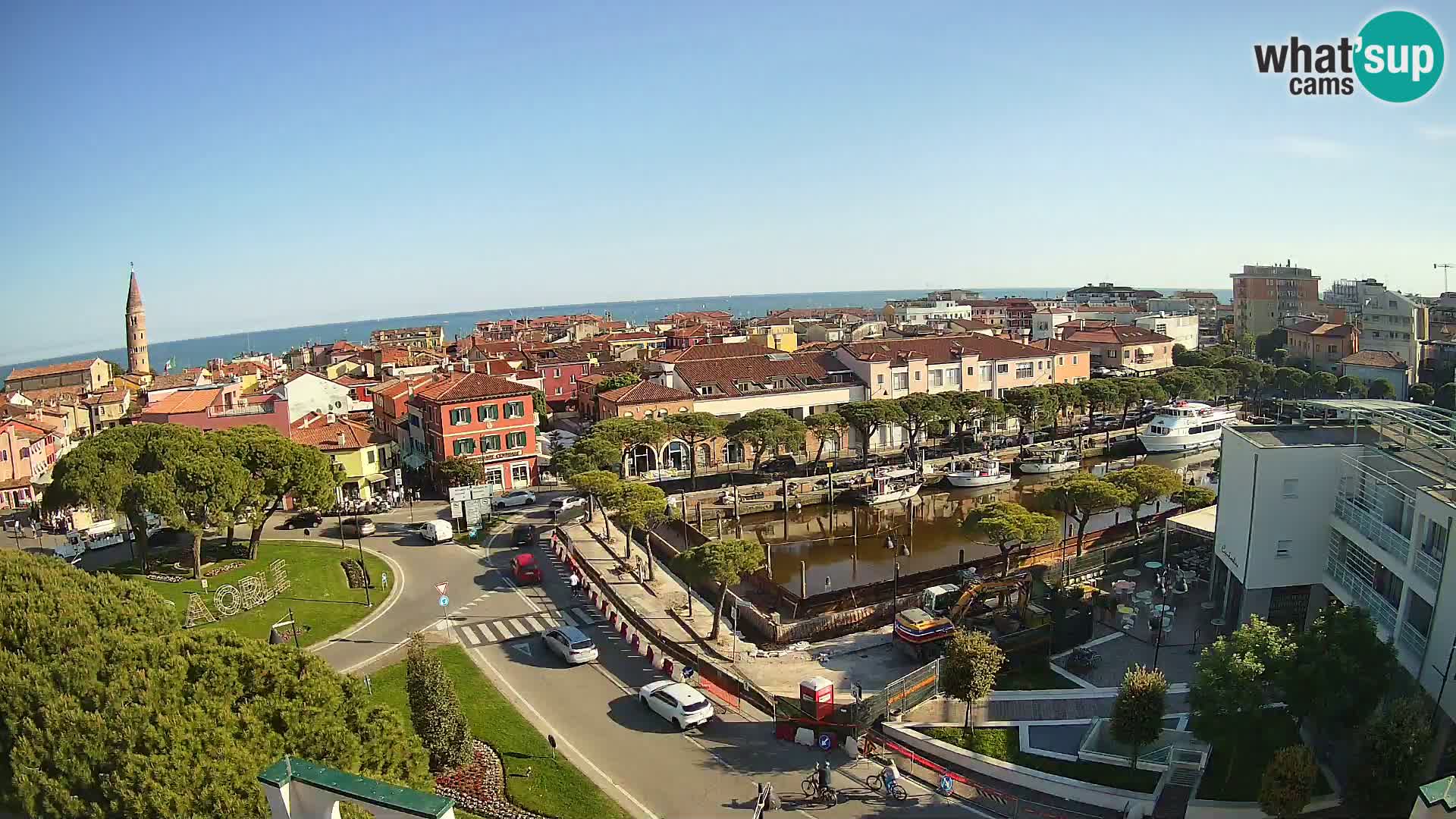 Hotel Cleofe Webcam Caorle – Entrata di Caorle