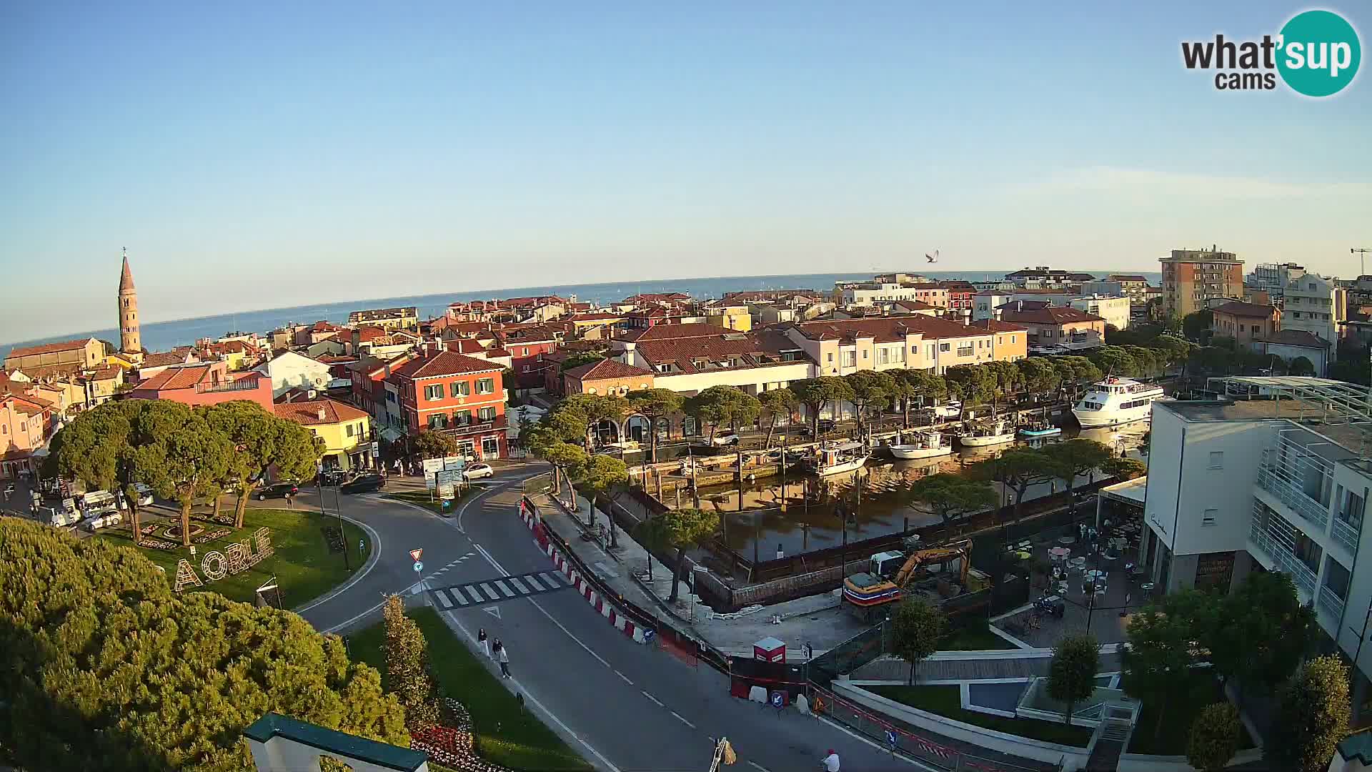 Cámara web Hotel Cleofe Caorle – Entrada de Caorle