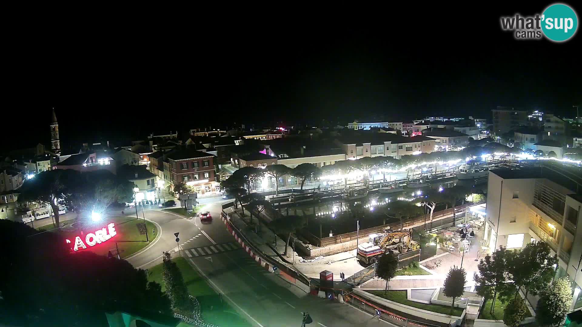 Pogled na Caorle v živo – Hotel Cleofe