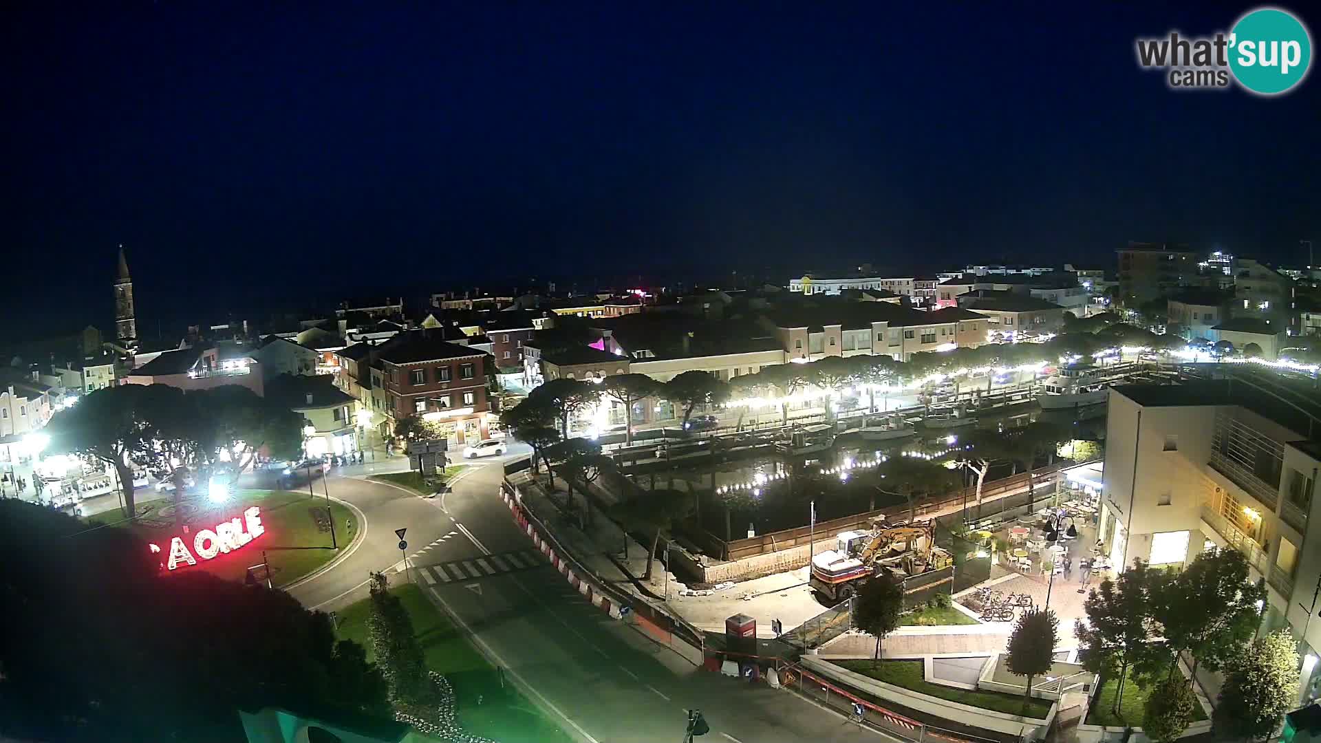 Pogled na Caorle v živo – Hotel Cleofe