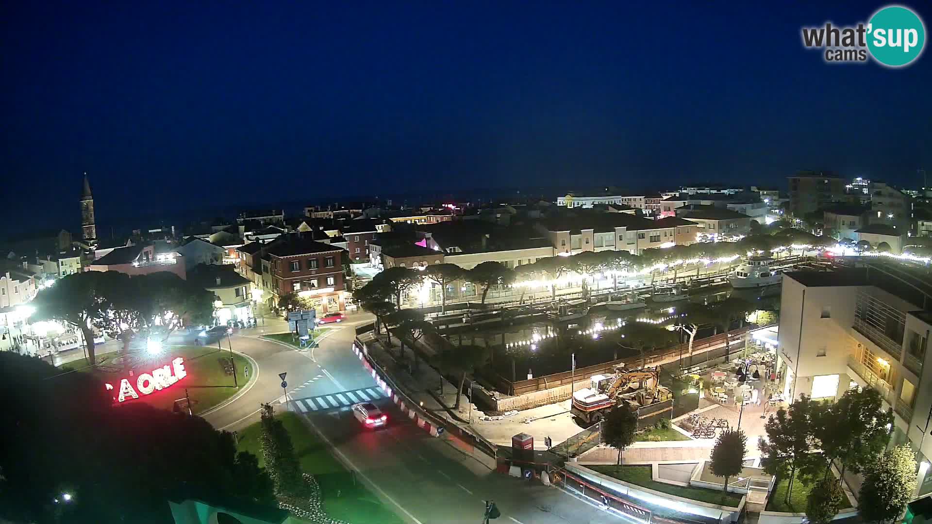 Pogled na Caorle v živo – Hotel Cleofe