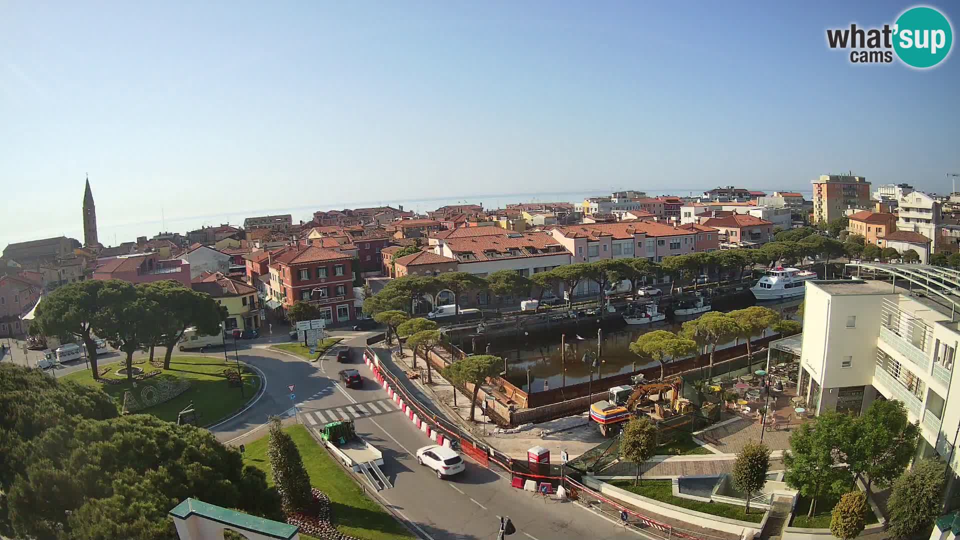 Webcam Panorama von Caorle – Hotel Cleofe