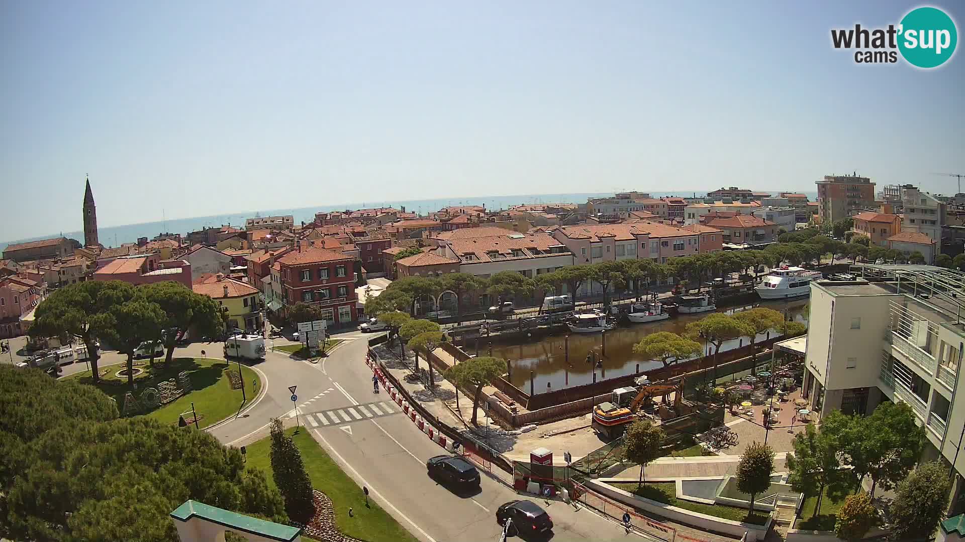 Hotel Cleofe Webcam Caorle – Entrata di Caorle