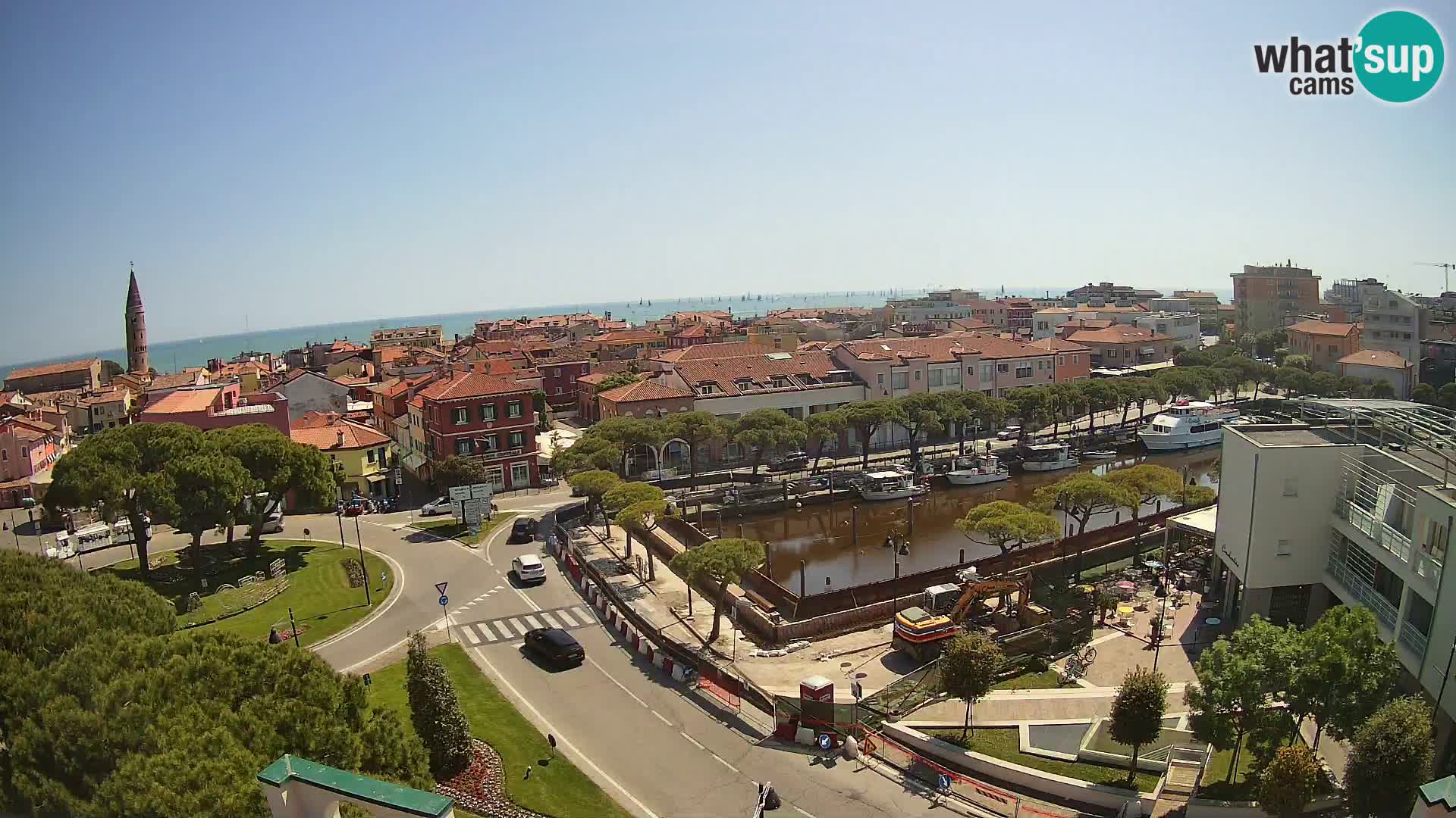 Ulaz u Caorle  Web kamera hotel Cleofe Caorle