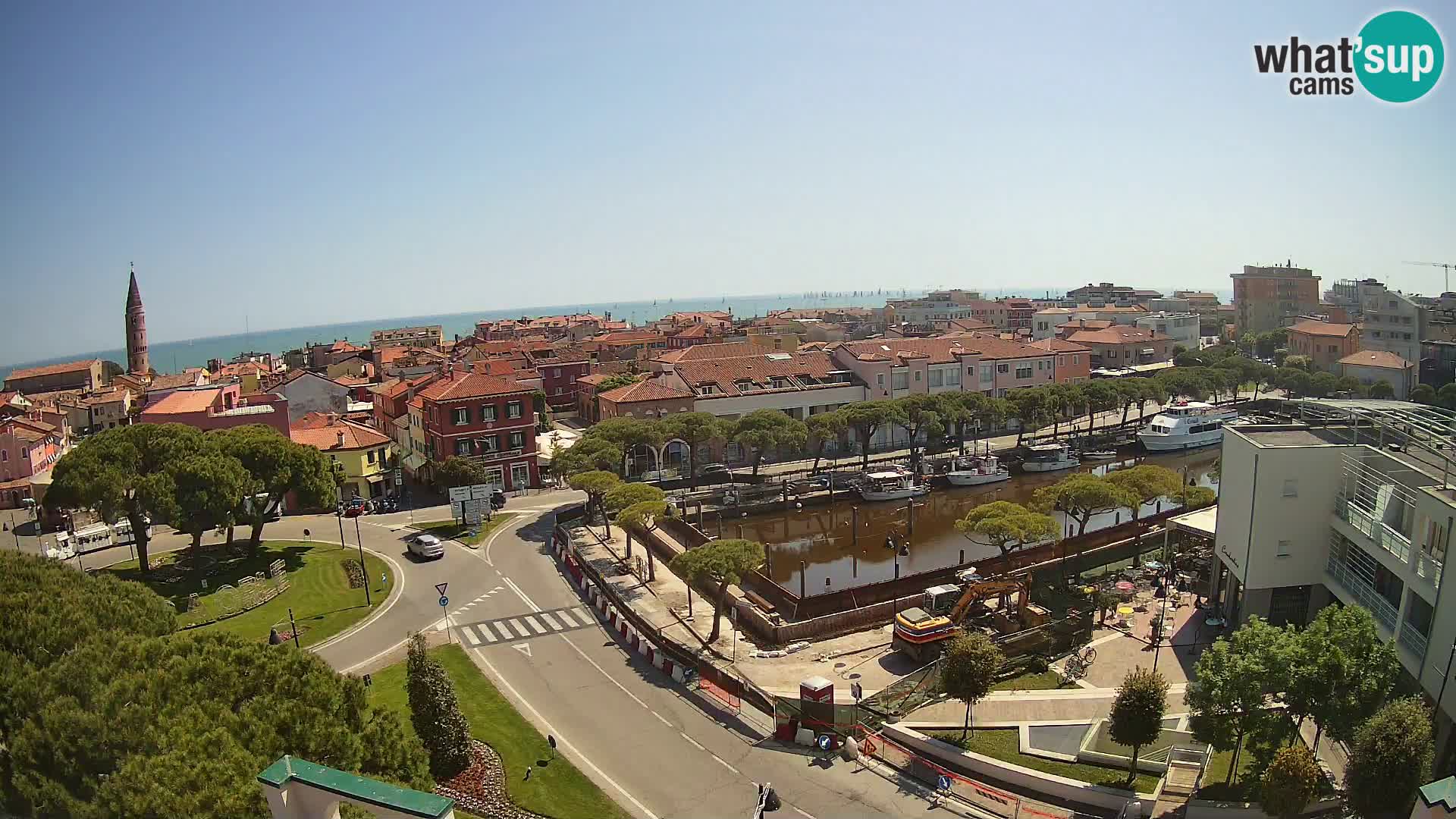 Cámara web Hotel Cleofe Caorle – Entrada de Caorle