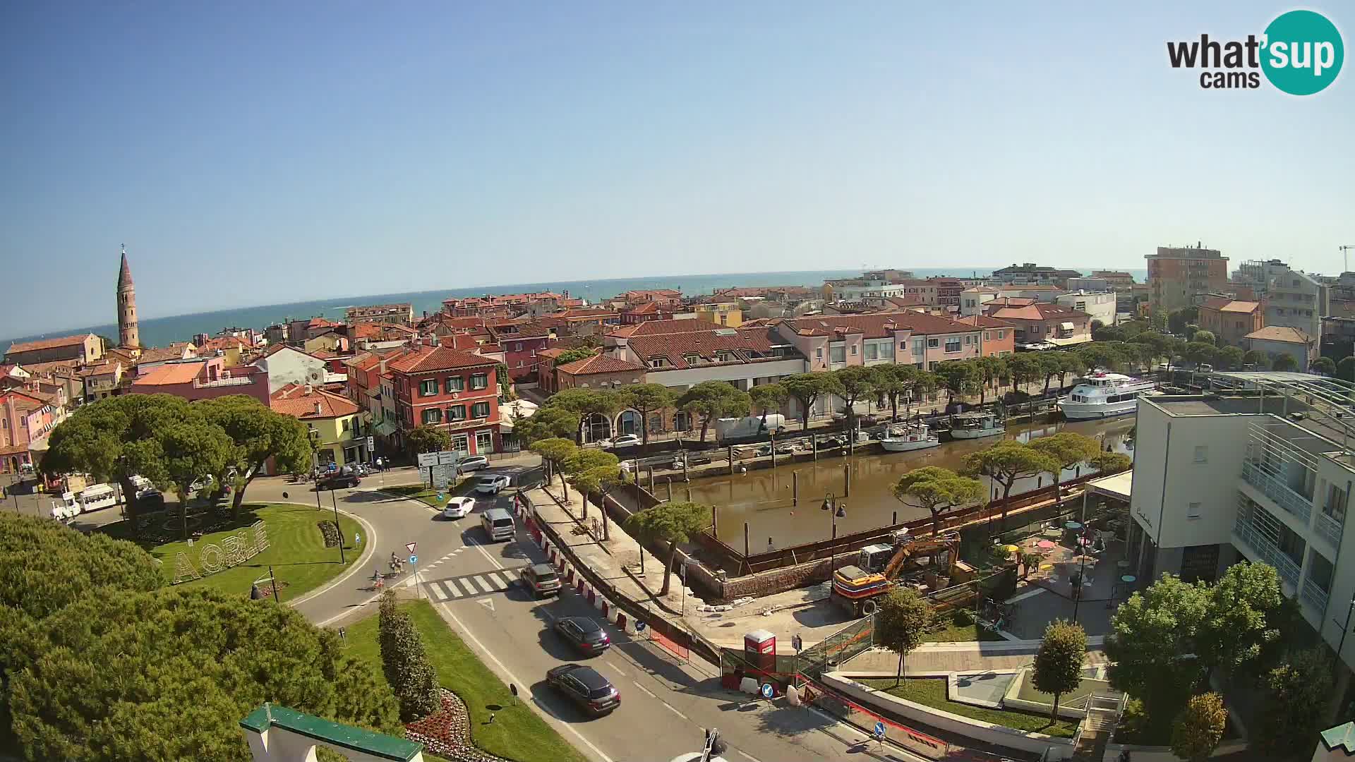Ulaz u Caorle  Web kamera hotel Cleofe Caorle