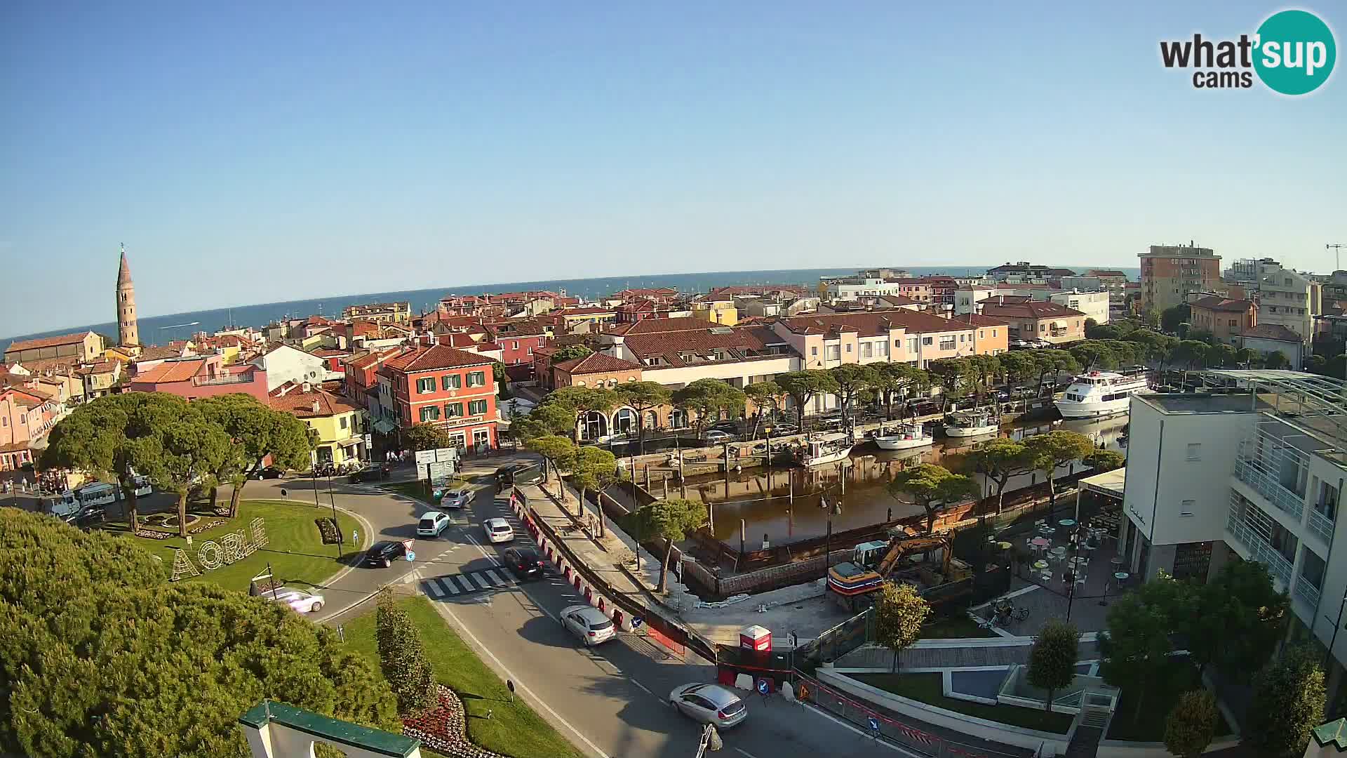 Hotel Cleofe Webcam Caorle – Entrata di Caorle