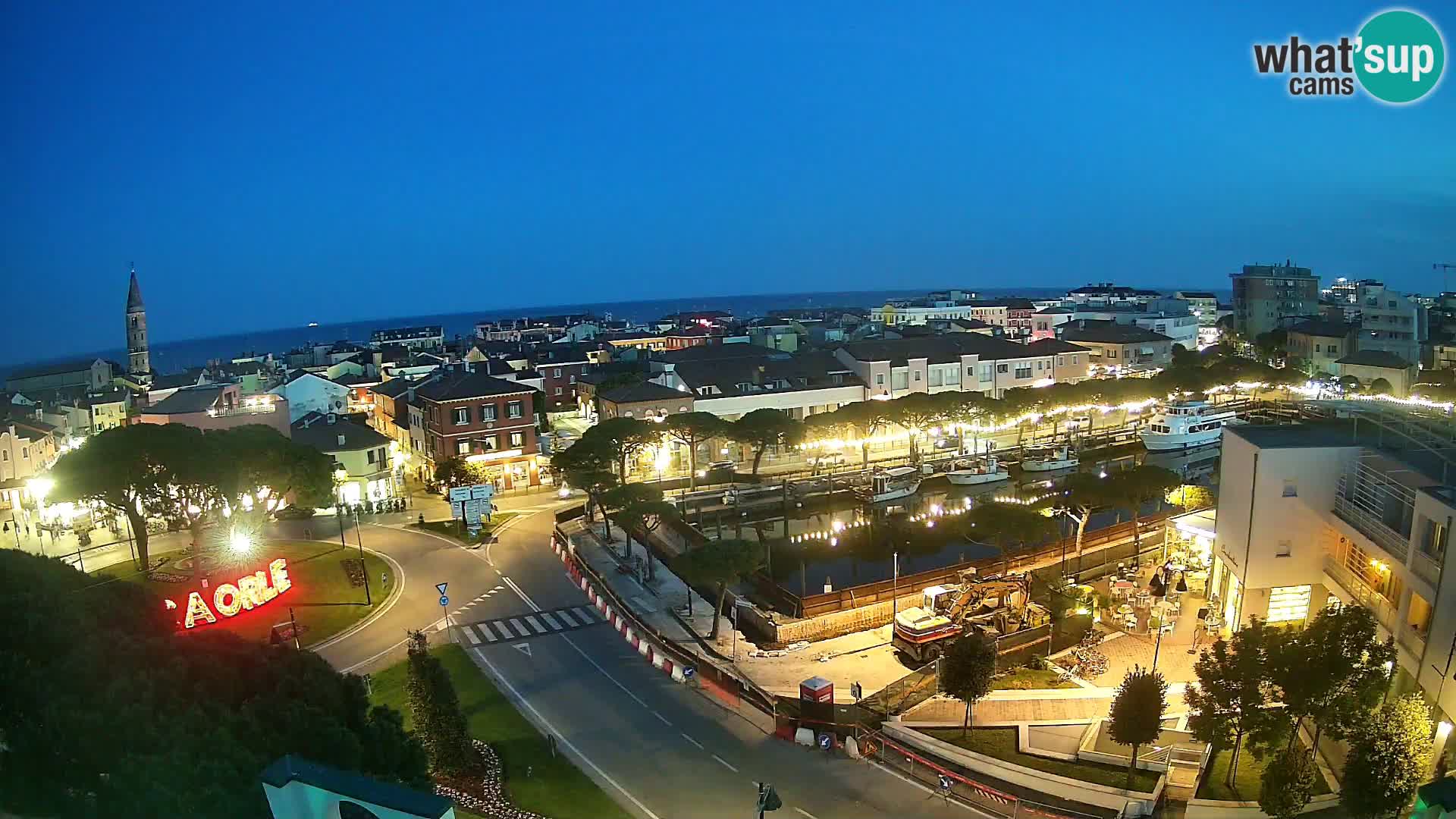 Ulaz u Caorle  Web kamera hotel Cleofe Caorle