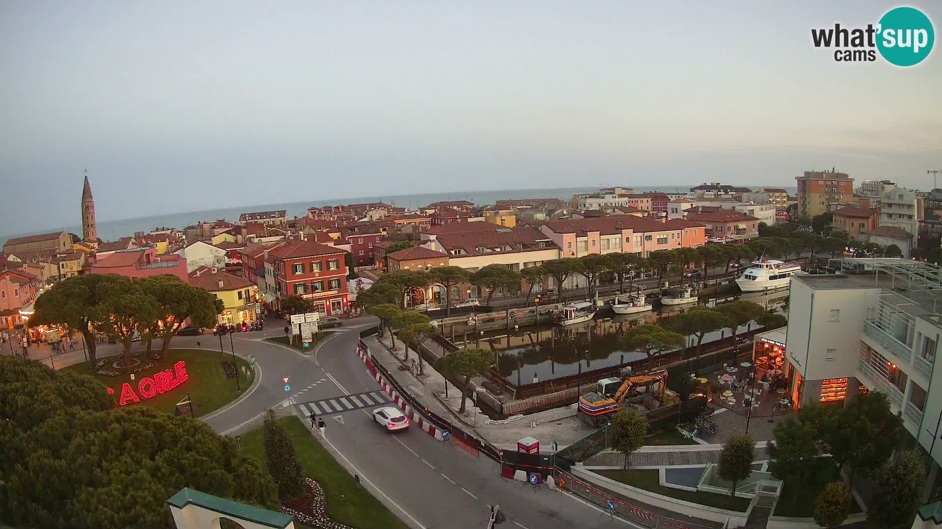 Hotel Cleofe Webcam Caorle – Entrata di Caorle