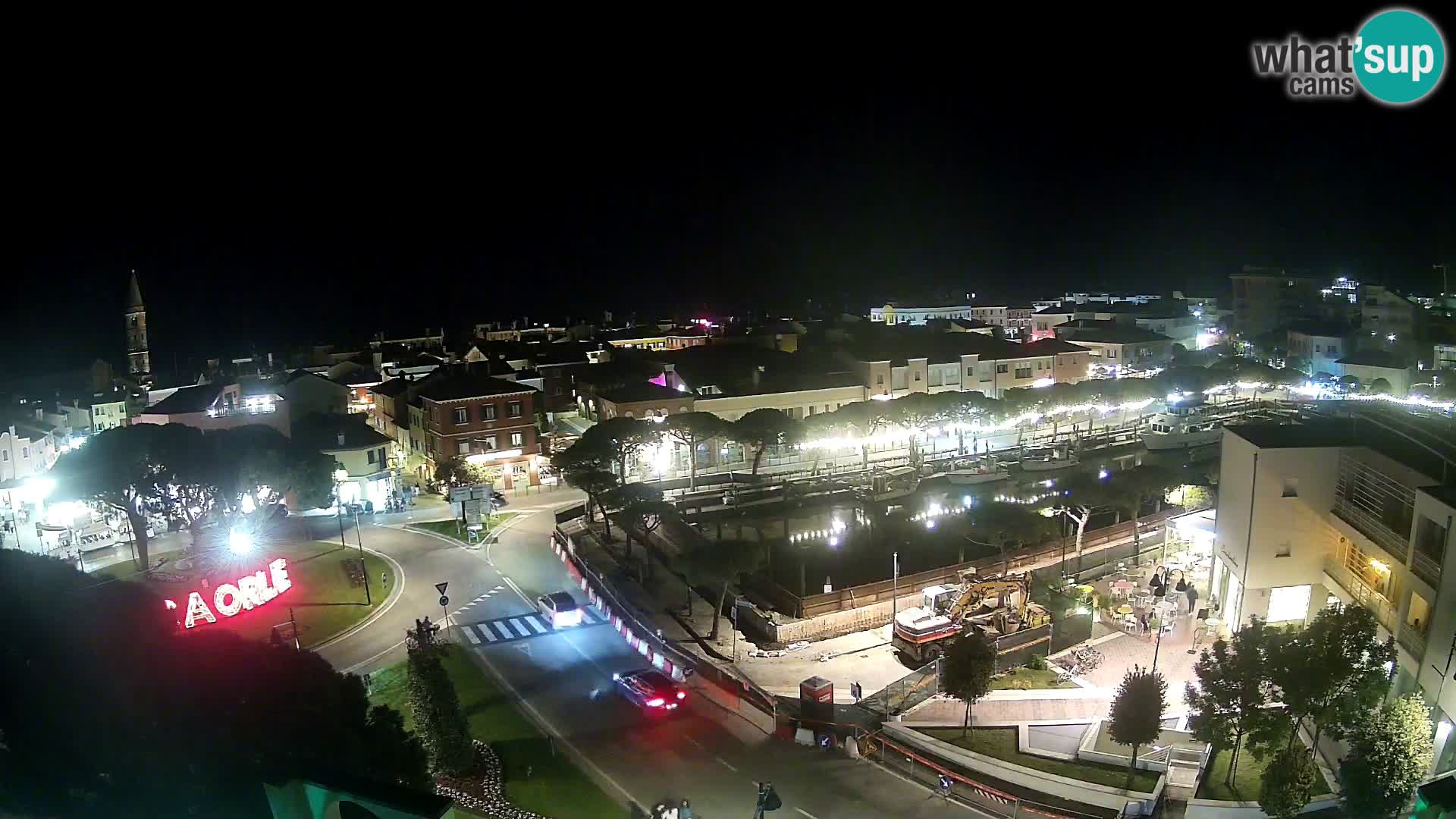 Webcam Hotel Cleofe | Panorama of Caorle old town
