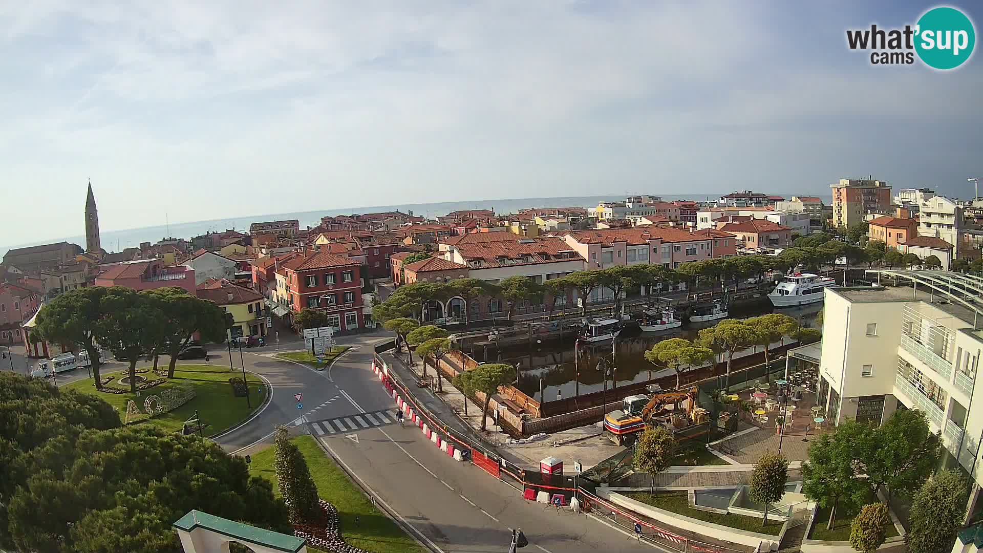 Webcam Panorama von Caorle – Hotel Cleofe