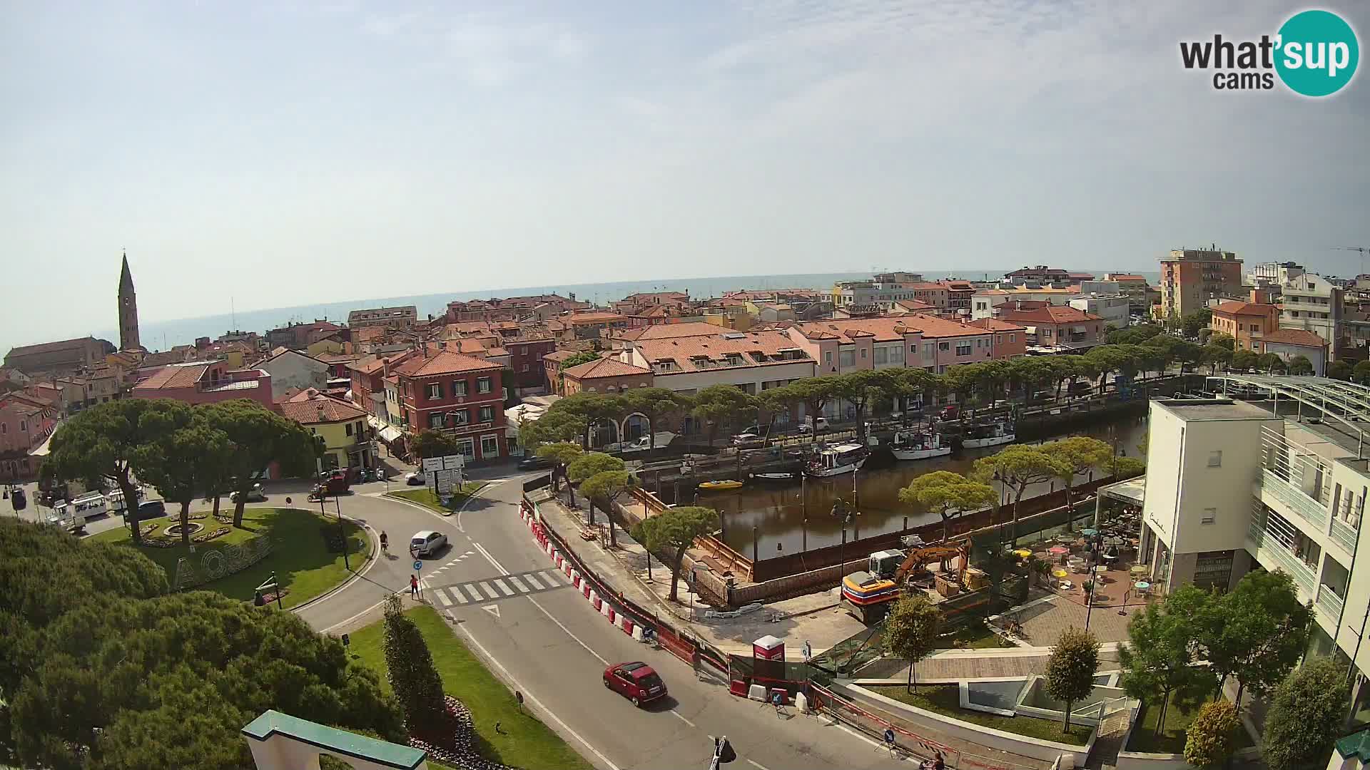 Webcam Panorama von Caorle – Hotel Cleofe