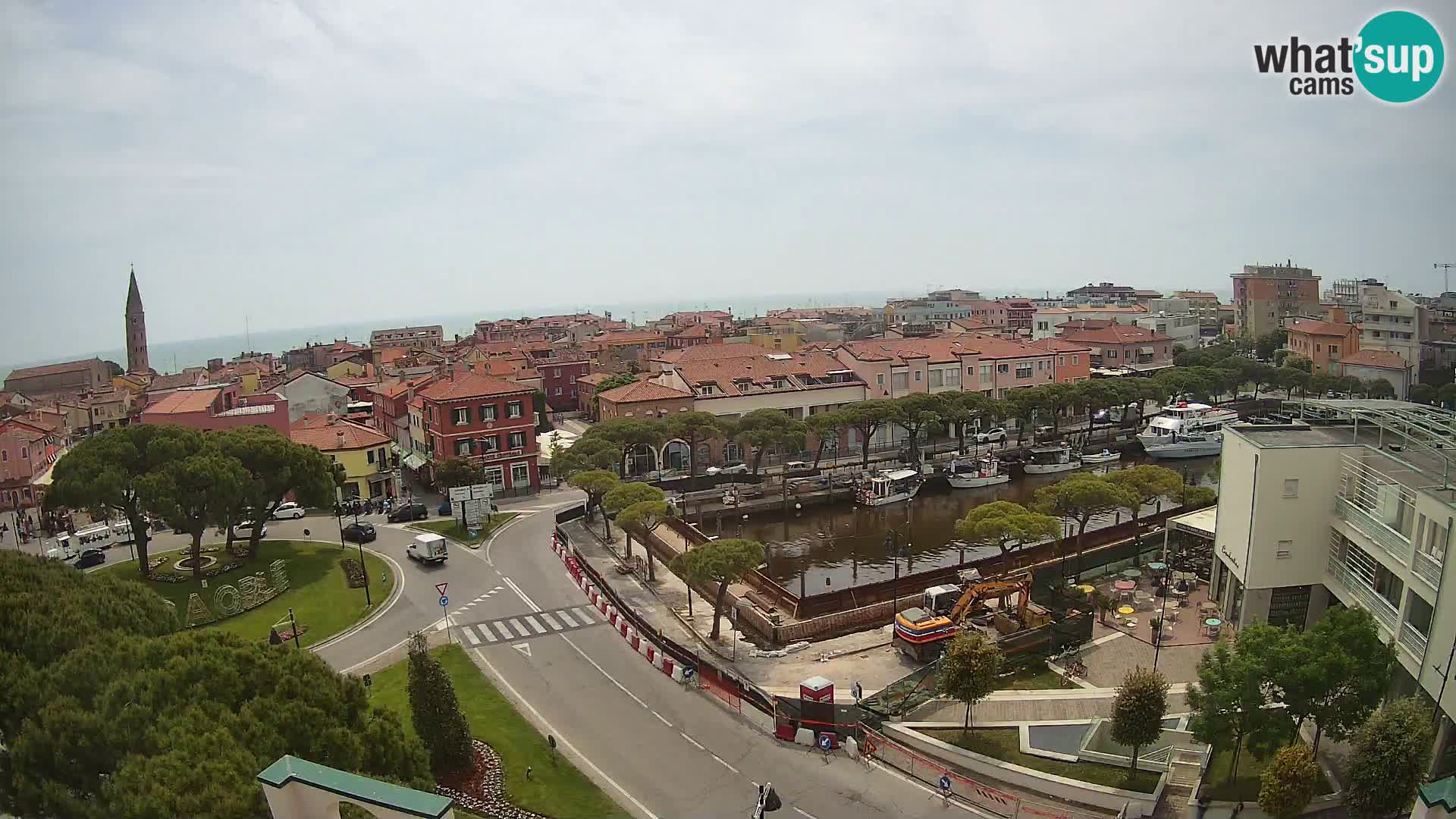 Ulaz u Caorle  Web kamera hotel Cleofe Caorle