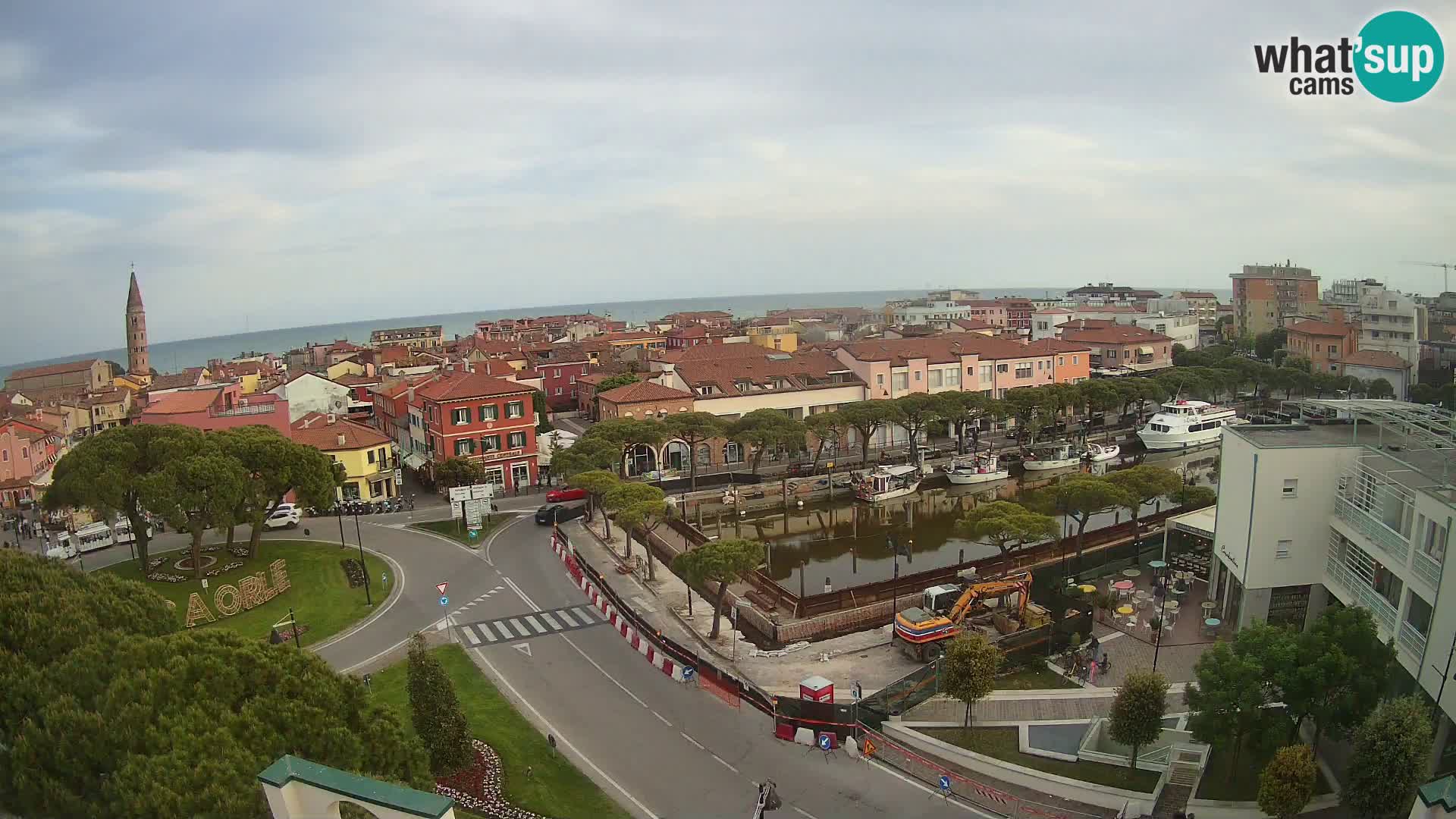 Hotel Cleofe Webcam Caorle – Entrata di Caorle