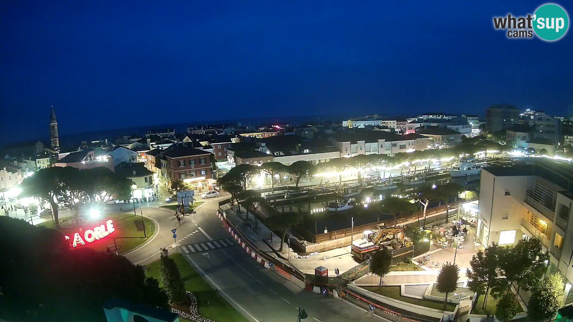 Pogled na Caorle v živo – Hotel Cleofe