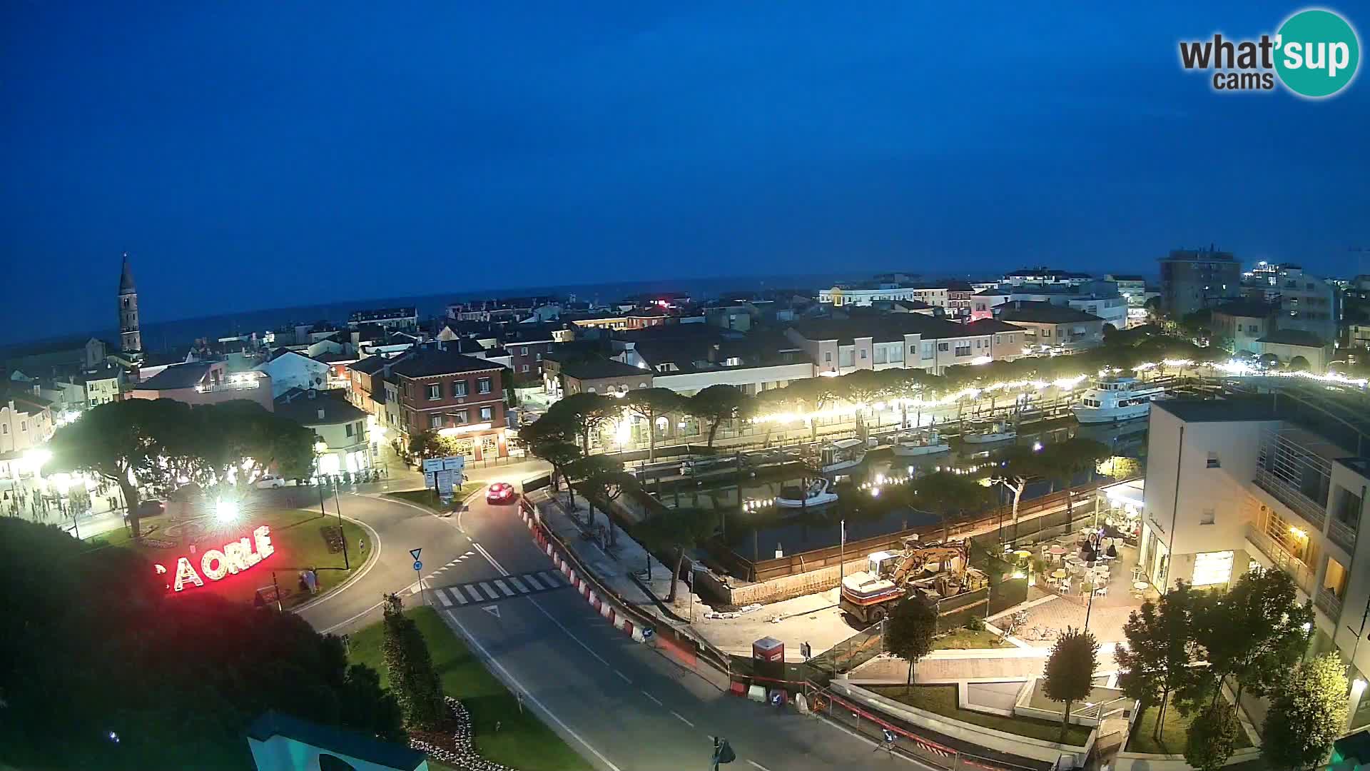 Webcam Hotel Cleofe | Panorama of Caorle old town