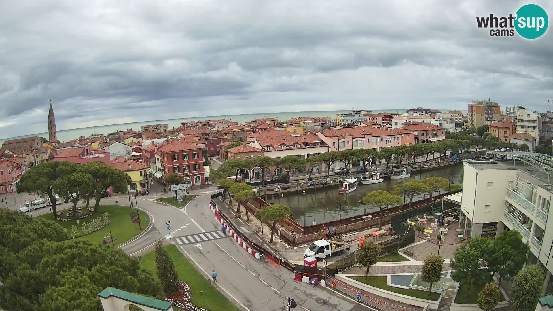 Ulaz u Caorle  Web kamera hotel Cleofe Caorle