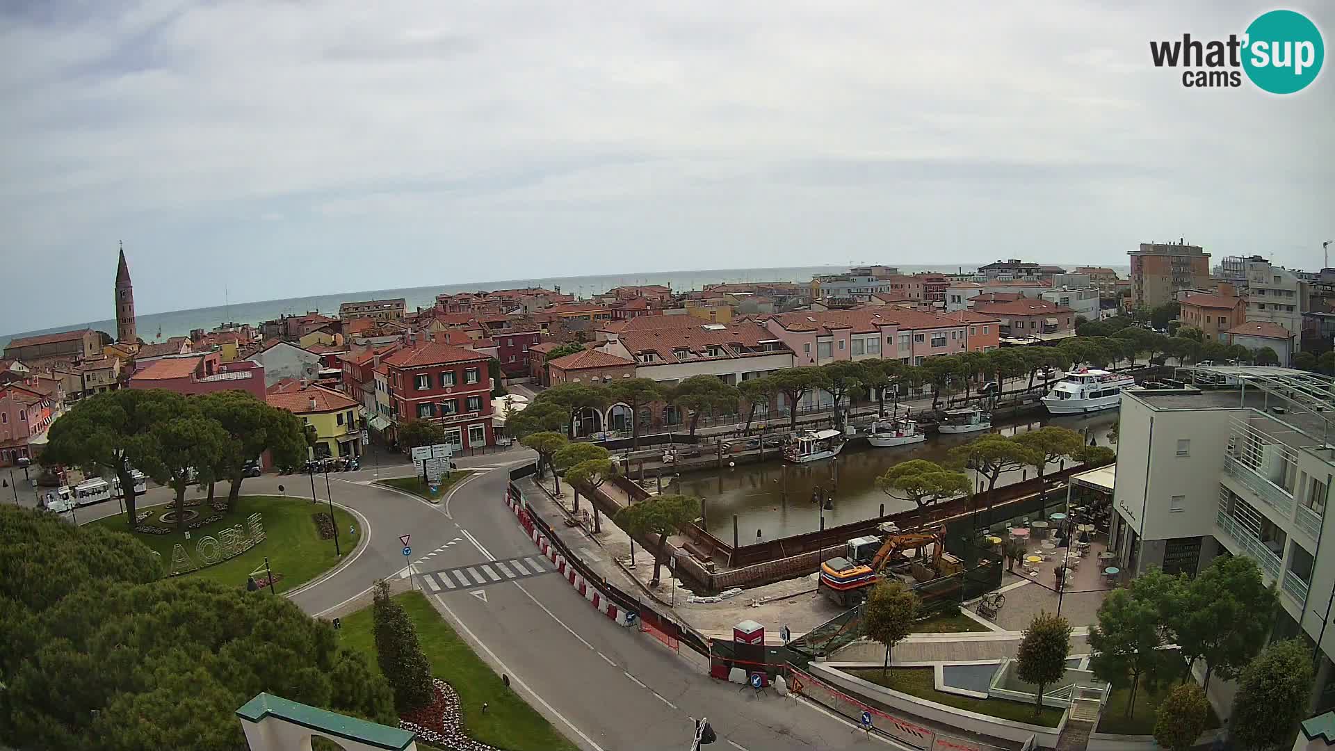 Hotel Cleofe Webcam Caorle – Entrata di Caorle