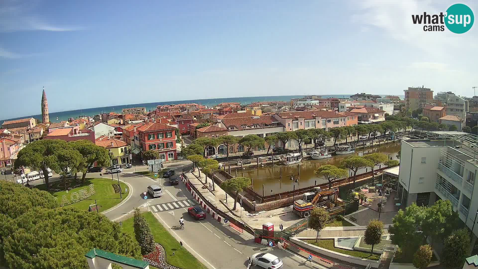 Webcam Panorama von Caorle – Hotel Cleofe