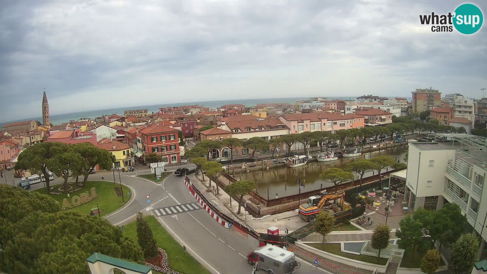 Ulaz u Caorle  Web kamera hotel Cleofe Caorle
