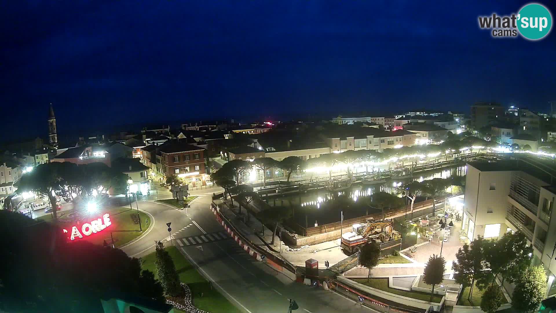Pogled na Caorle v živo – Hotel Cleofe