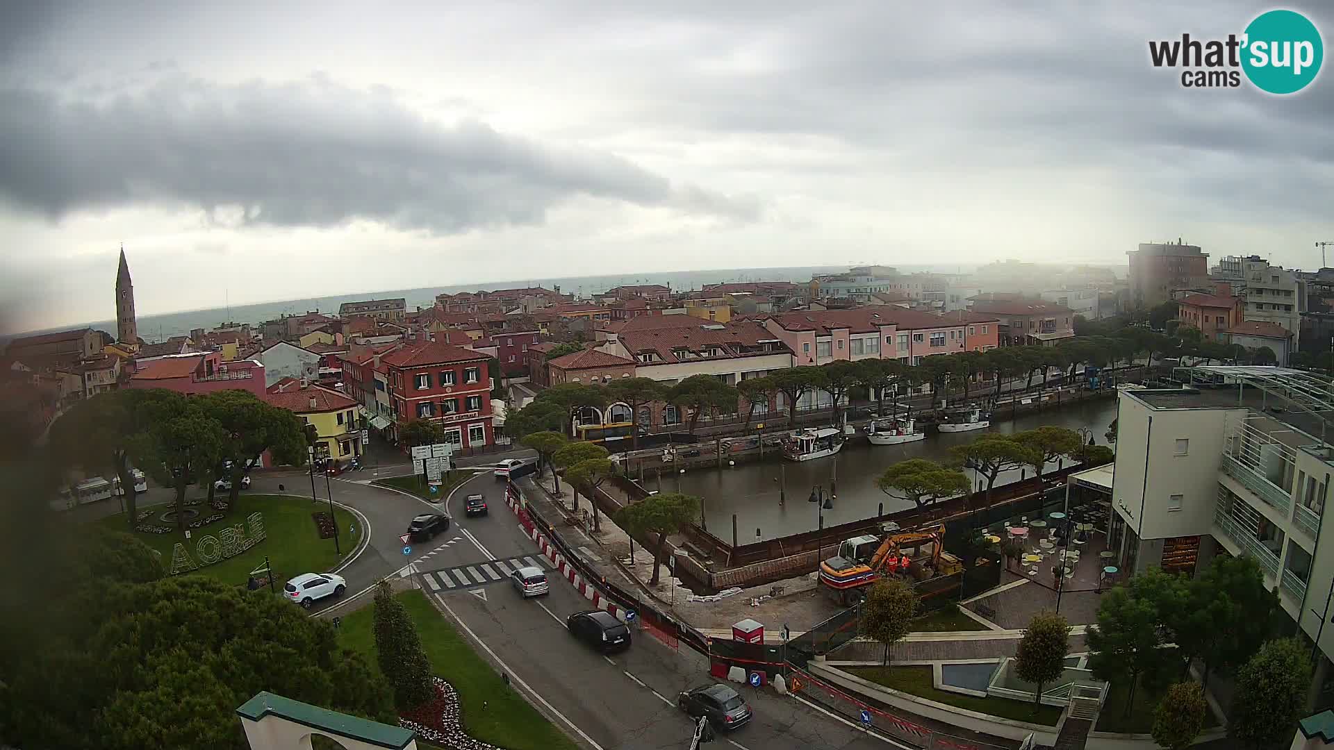 Webcam Hotel Cleofe | Panorama of Caorle old town