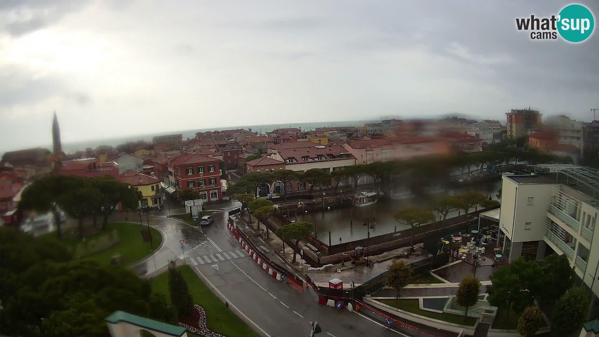 Webcam Hotel Cleofe | Panorama of Caorle old town