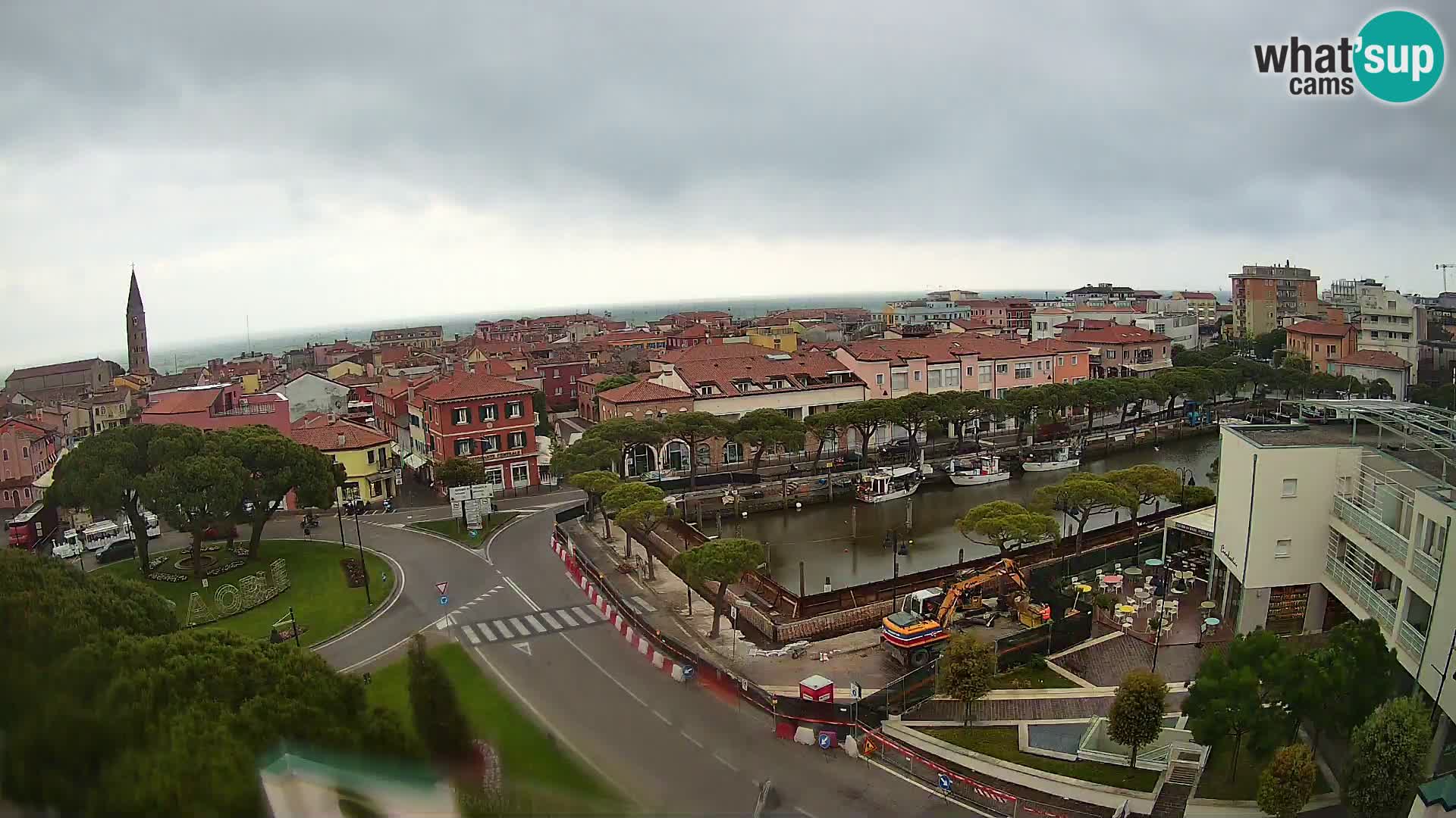 Webcam Panorama von Caorle – Hotel Cleofe