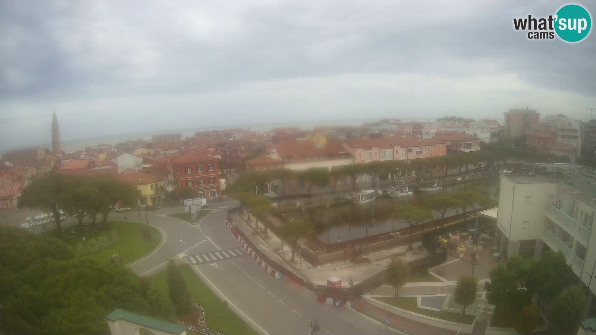 Webcam Hotel Cleofe | Panorama of Caorle old town