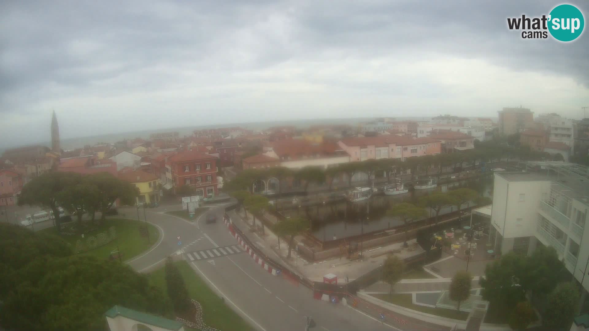 Pogled na Caorle v živo – Hotel Cleofe