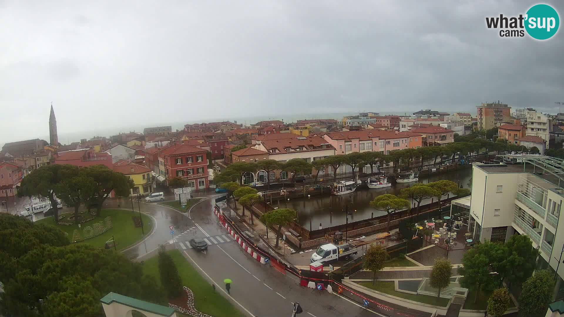 Webcam Hotel Cleofe | Panorama of Caorle old town