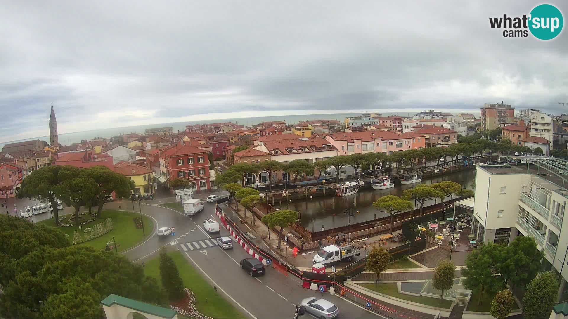 Webcam Panorama von Caorle – Hotel Cleofe
