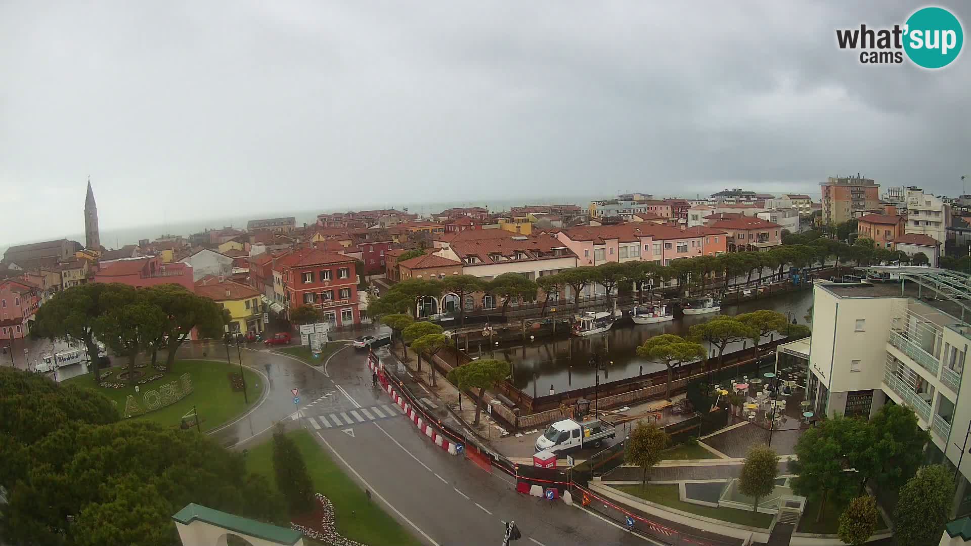 Webcam Hotel Cleofe | Panorama of Caorle old town
