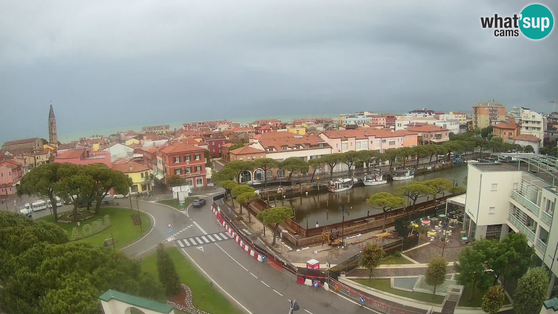 Cámara web Hotel Cleofe Caorle – Entrada de Caorle
