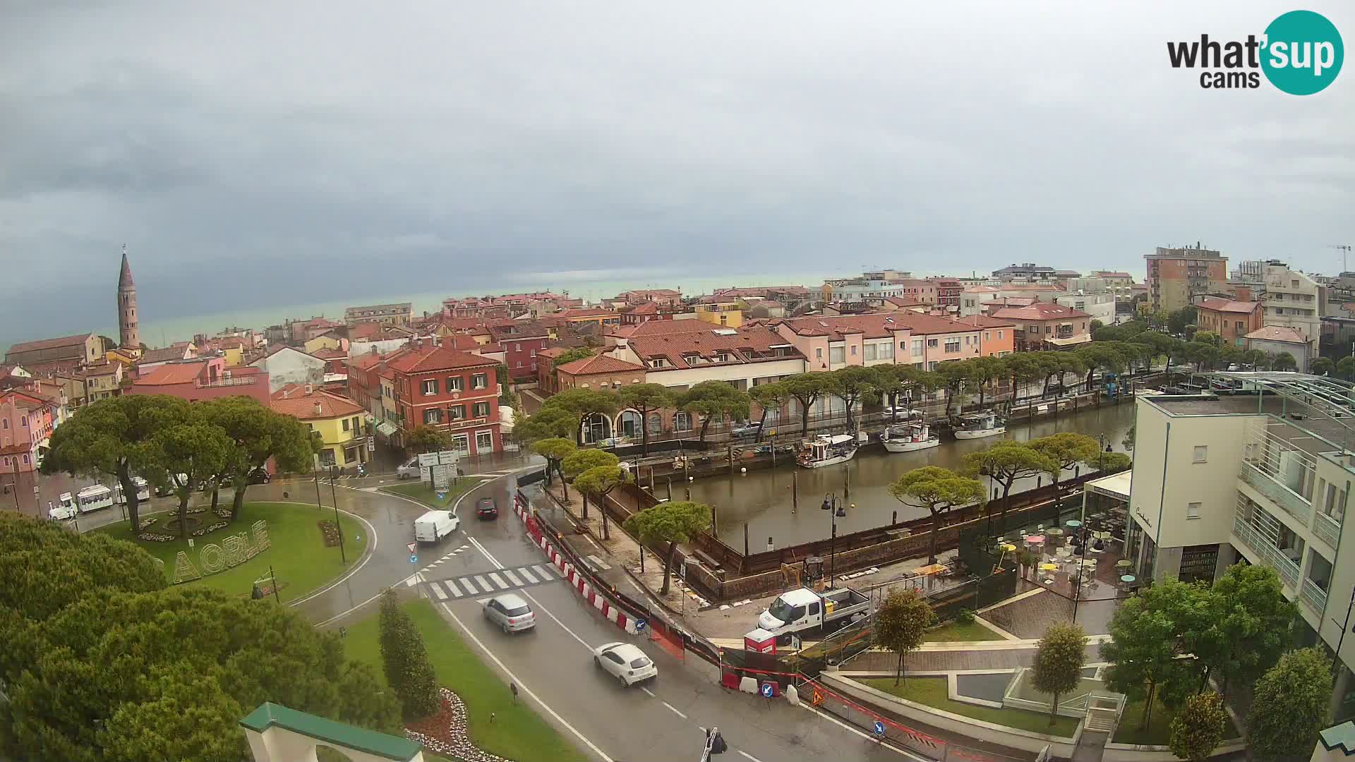 Webcam Panorama von Caorle – Hotel Cleofe