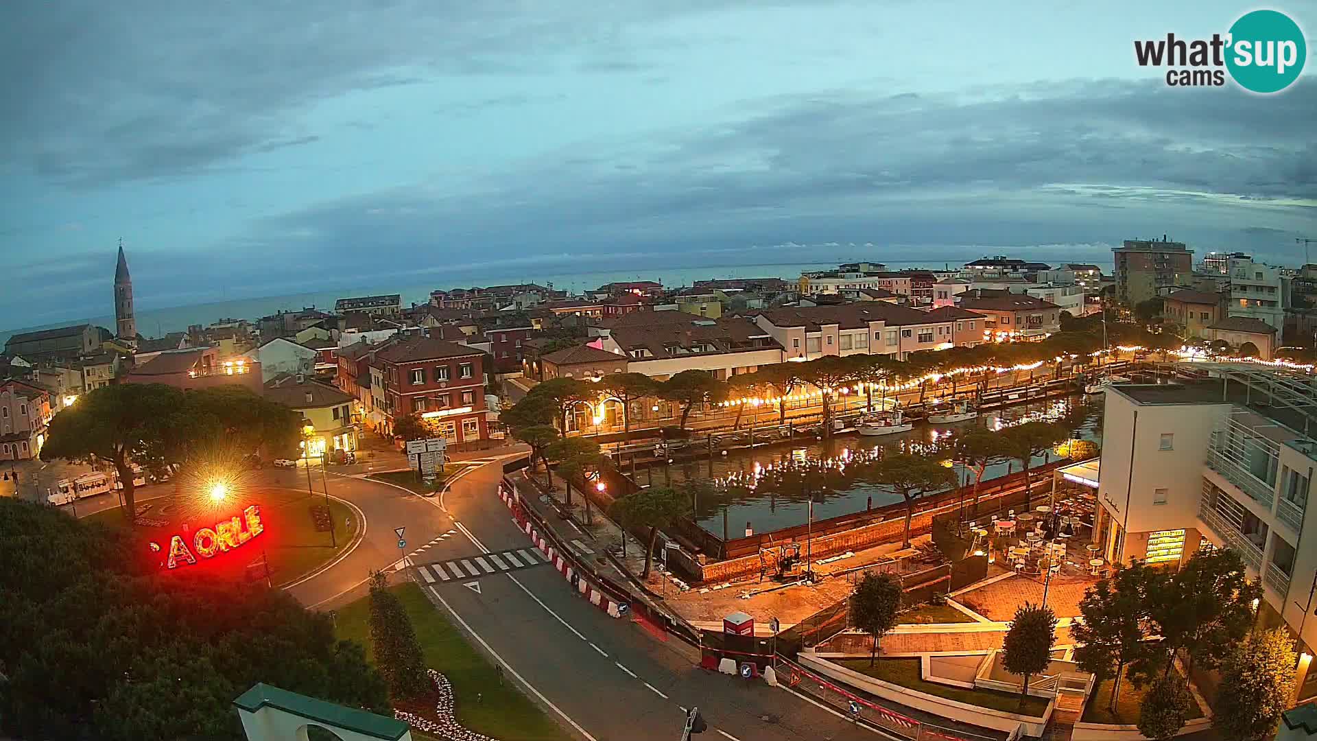 Webcam Panorama von Caorle – Hotel Cleofe