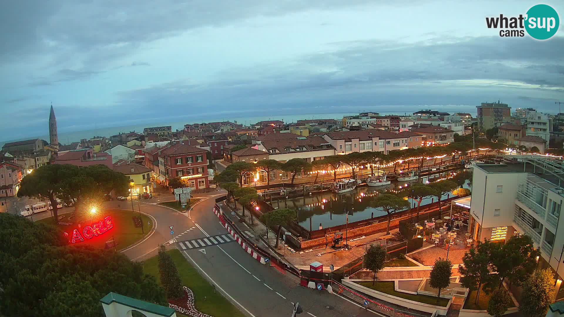 Webcam Hotel Cleofe | Panorama of Caorle old town