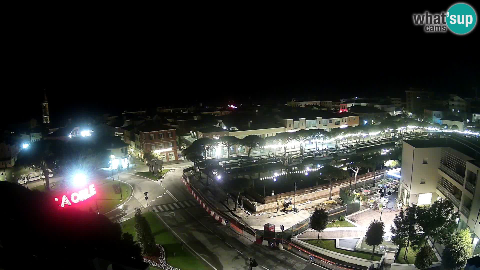 Pogled na Caorle v živo – Hotel Cleofe