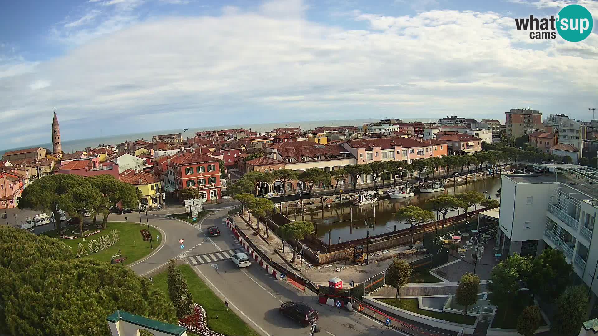 Cámara web Hotel Cleofe Caorle – Entrada de Caorle