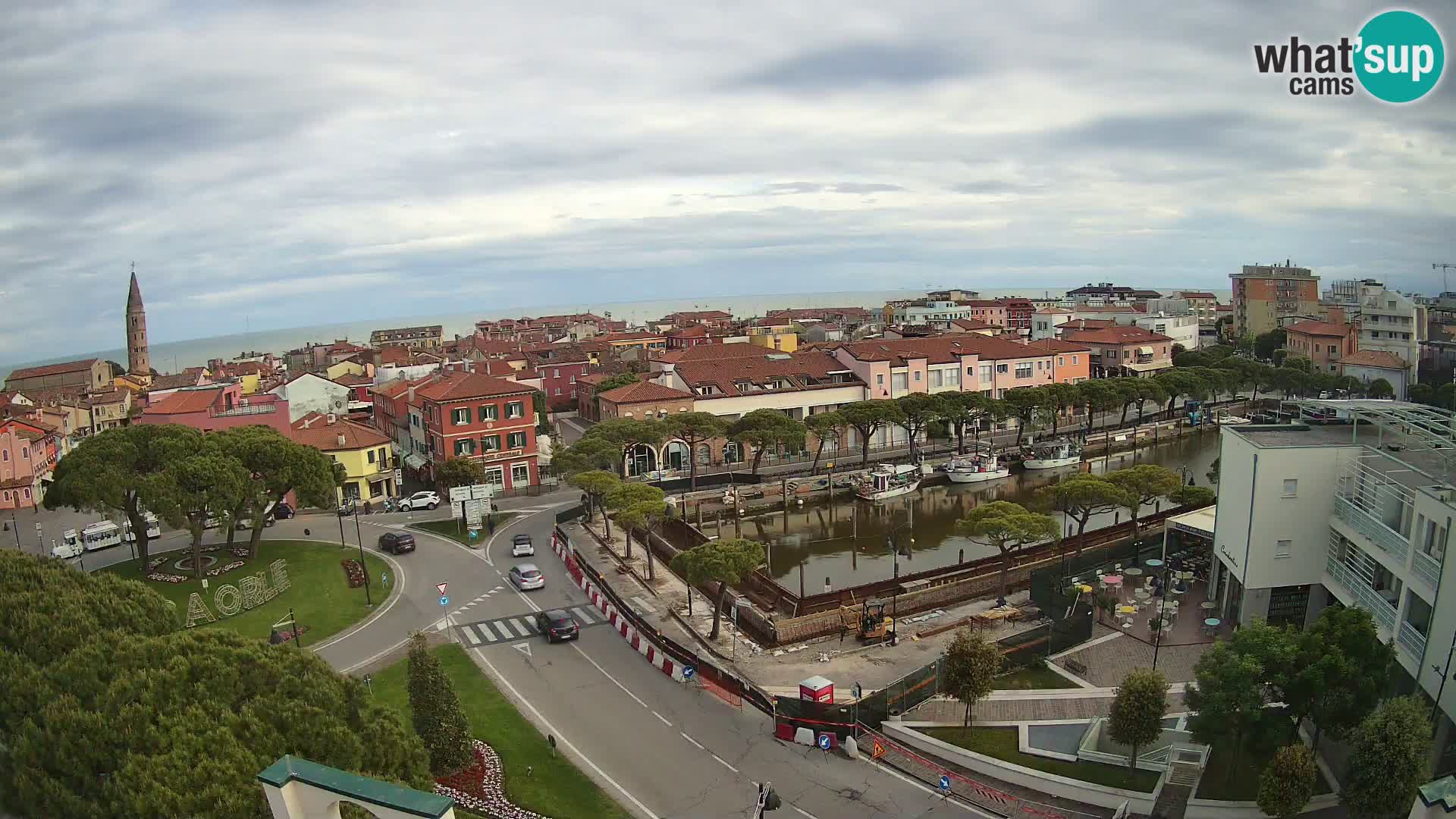 Ulaz u Caorle  Web kamera hotel Cleofe Caorle