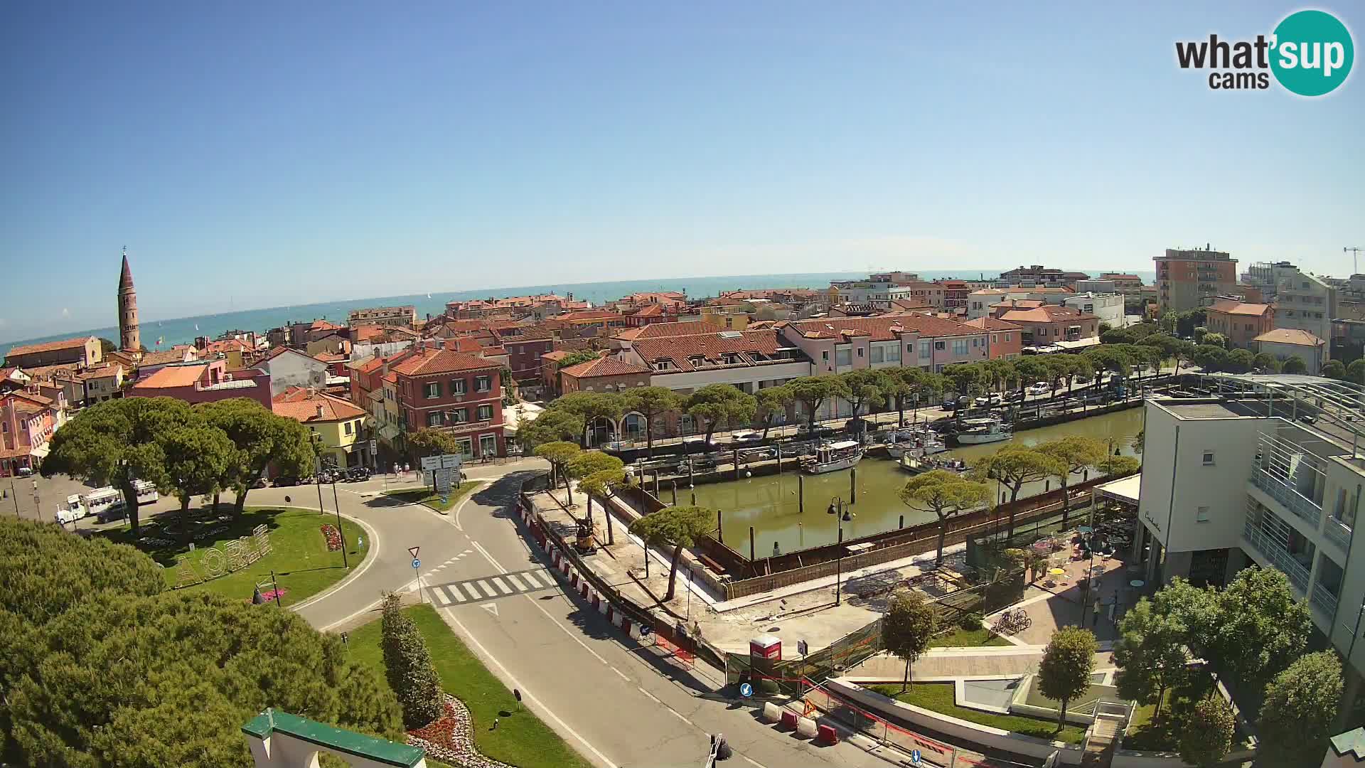 Hotel Cleofe Webcam Caorle – Entrata di Caorle