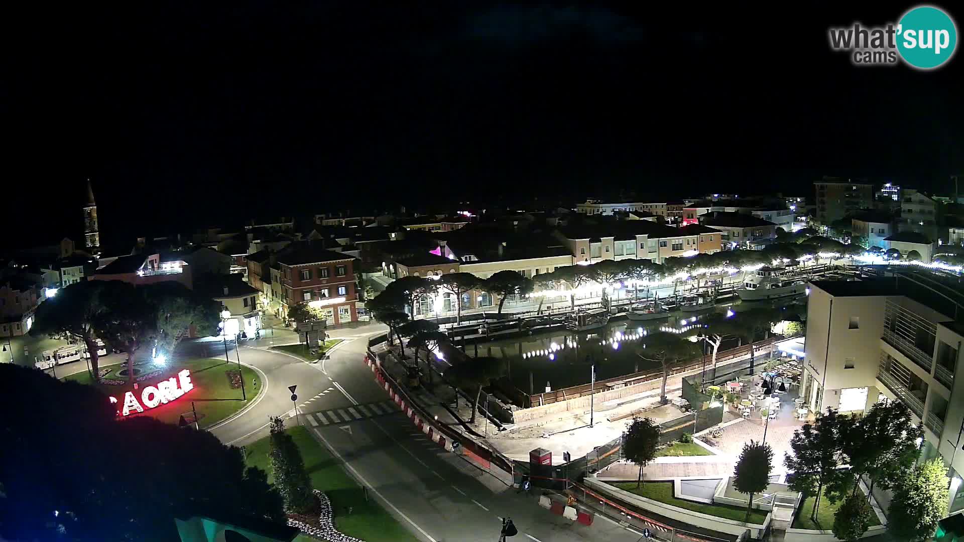Webcam Hotel Cleofe | Panorama of Caorle old town