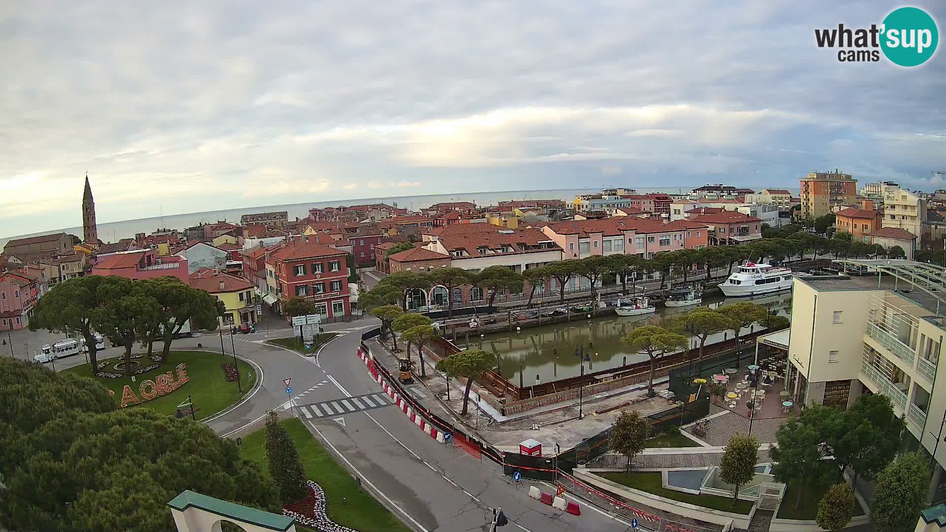 Webcam Panorama von Caorle – Hotel Cleofe