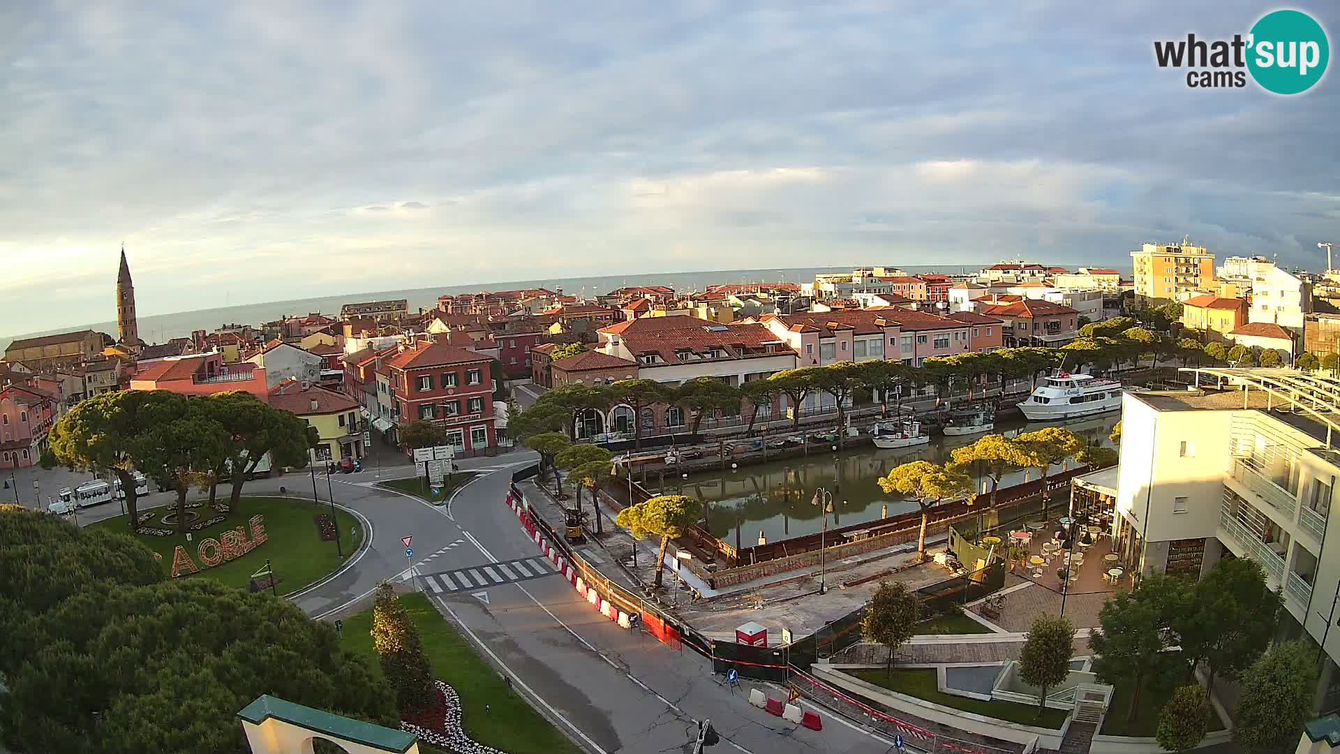 Hotel Cleofe Webcam Caorle – Entrata di Caorle