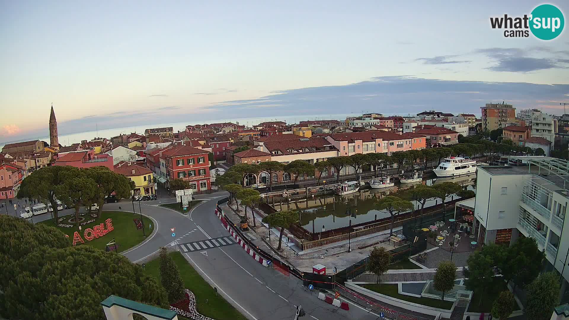 Ulaz u Caorle  Web kamera hotel Cleofe Caorle