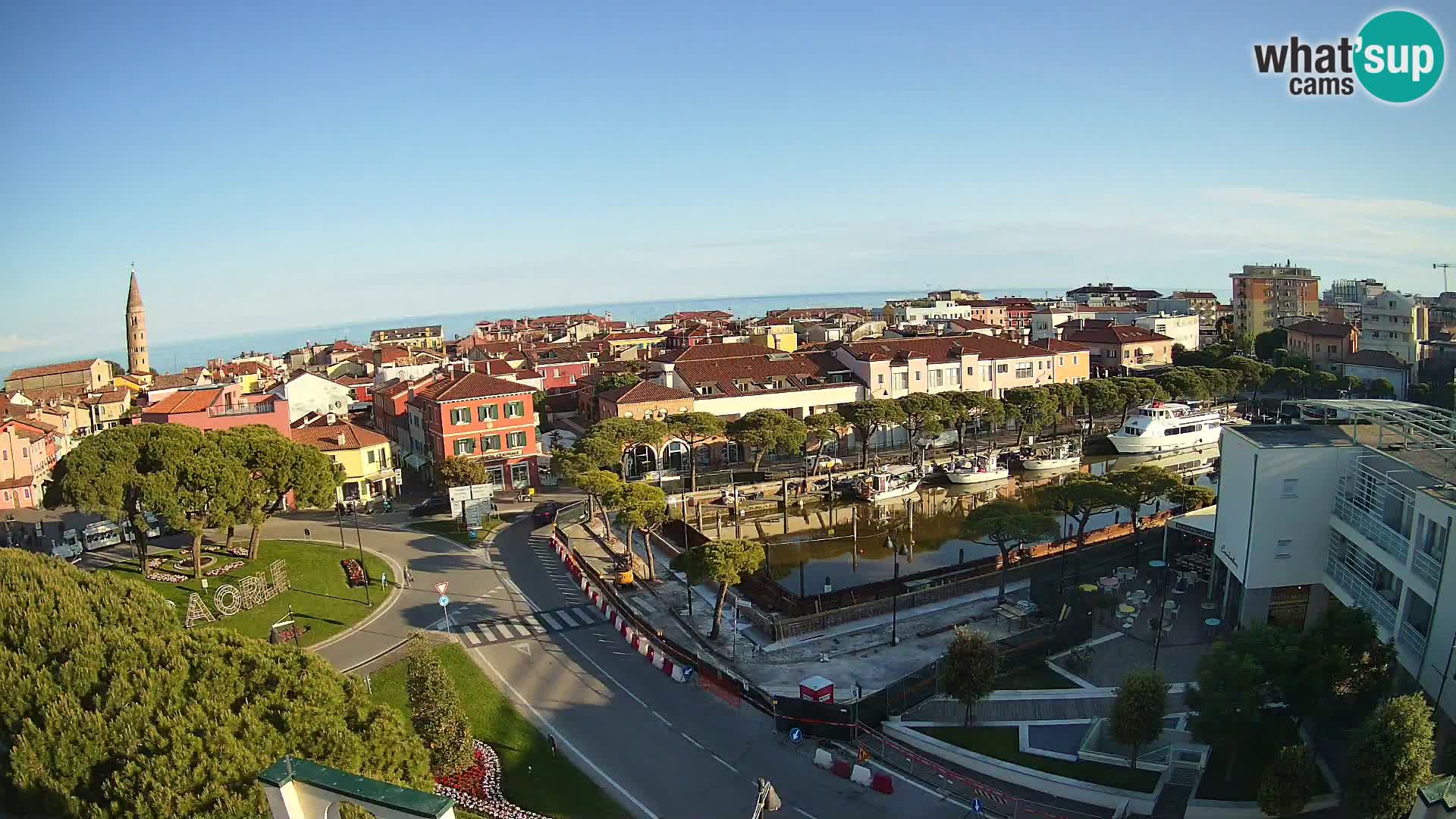 Cámara web Hotel Cleofe Caorle – Entrada de Caorle