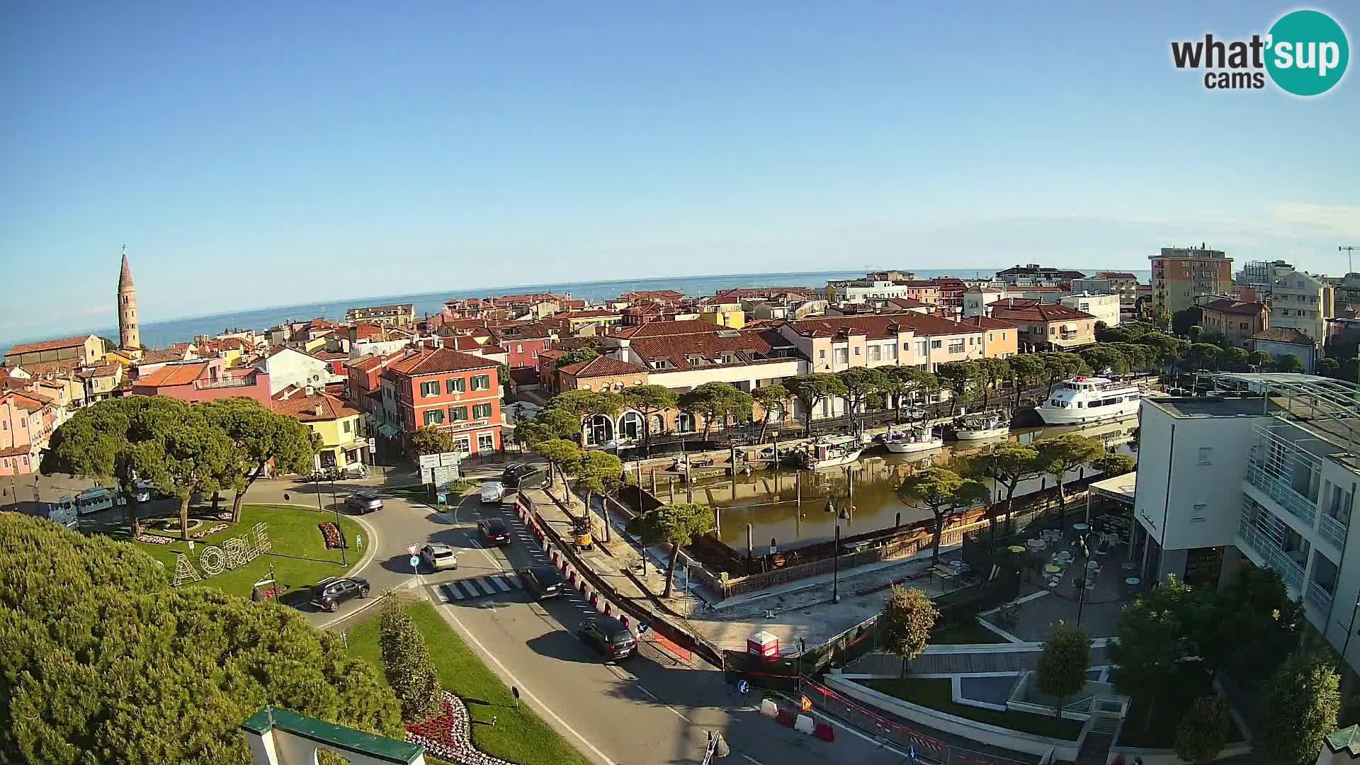 Hotel Cleofe Webcam Caorle – Entrata di Caorle