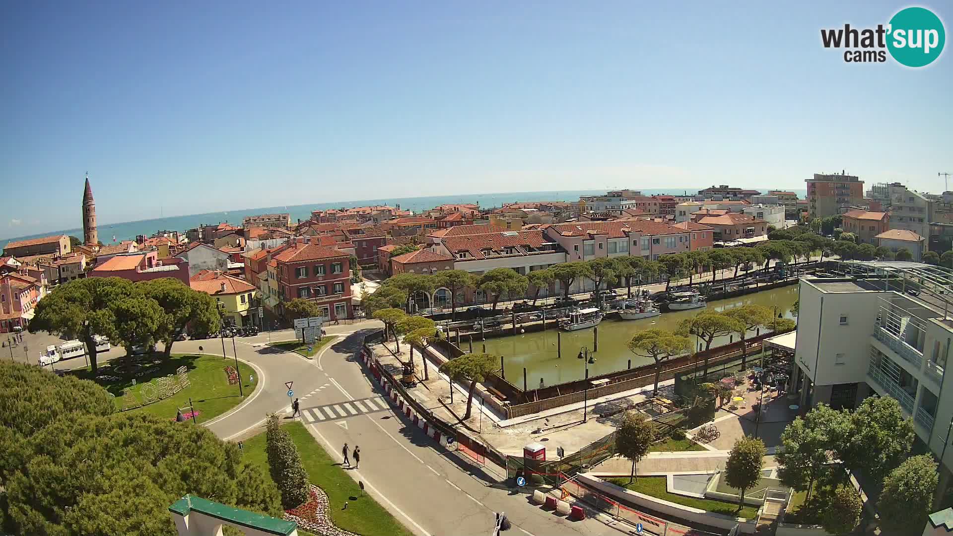 Hotel Cleofe Webcam Caorle – Entrata di Caorle